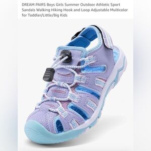 Dream Pairs Kids Sport Sandals - Lavender and Sky Blue